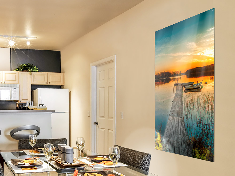 Acrylglas Foto Motiv Landschaft