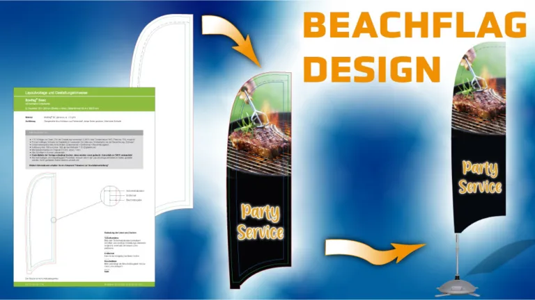 Beachflag Design Workflow