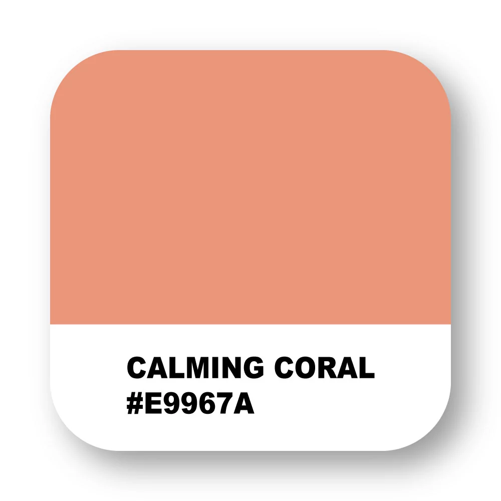 Trendfarbe 2022, Calming Coral