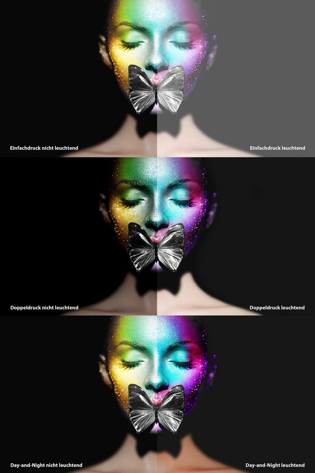 Druckoptionen im Vergleich