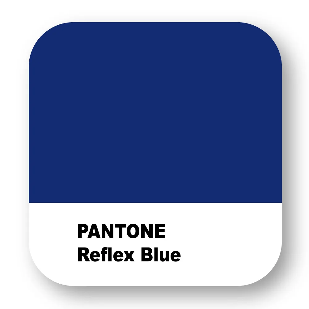 Pantone Reflex Blue, EU Farbe