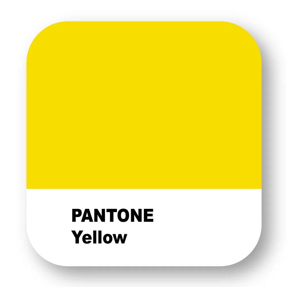Pantone Yellow, EU Farbe