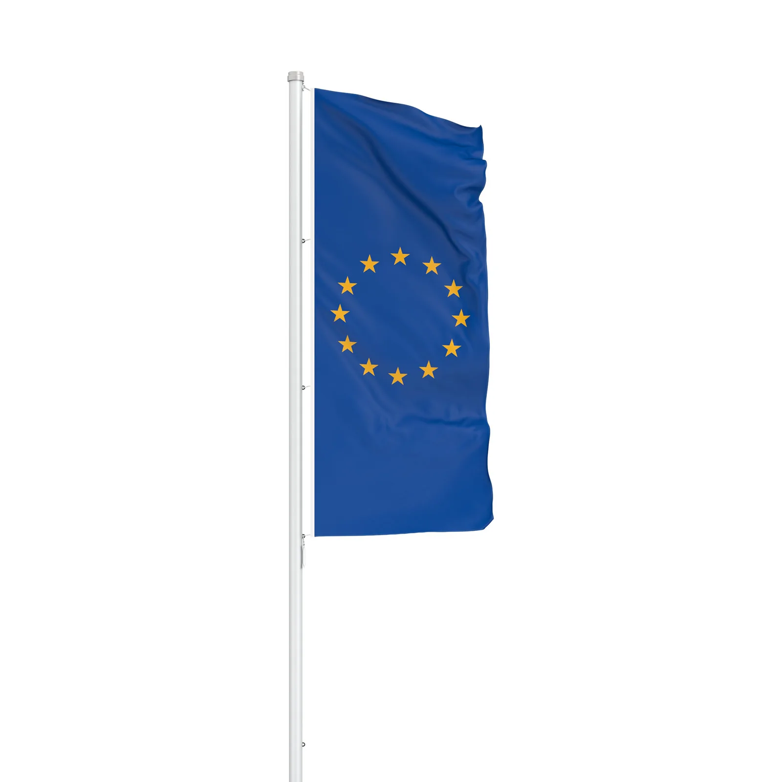 EU Flagge Hochformat
