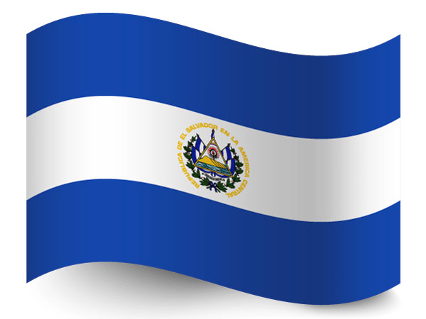 Fahne / Flagge El Salvador