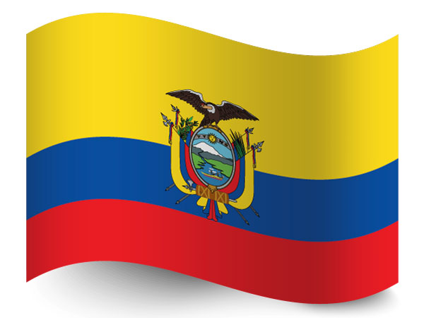 Flagge Equador