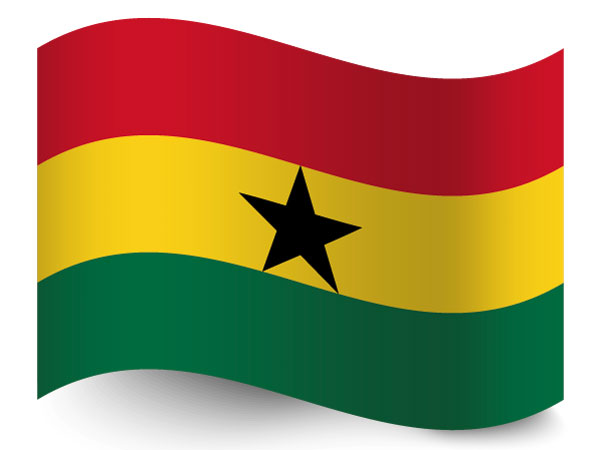 Fahne / Flagge Ghana