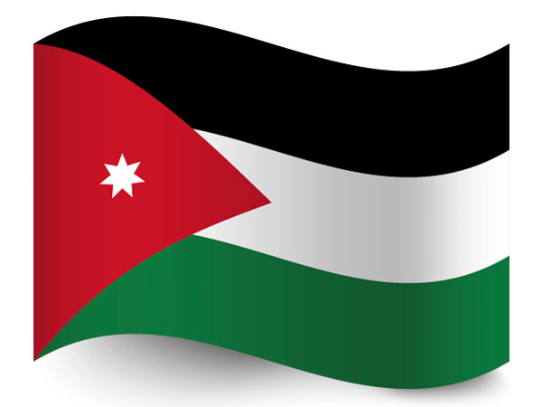 Fahne / Flagge Jordanien