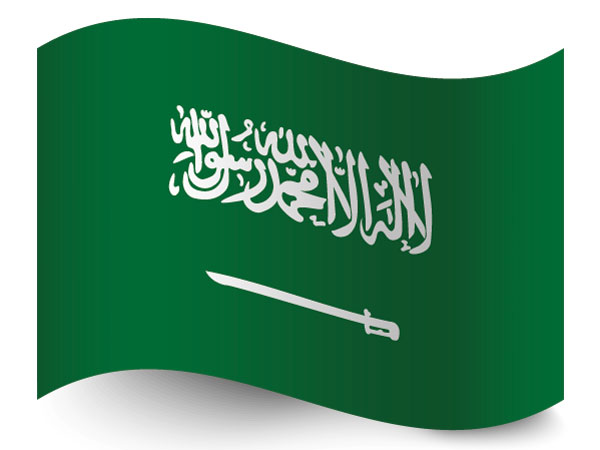 Flagge Saudi Arabien