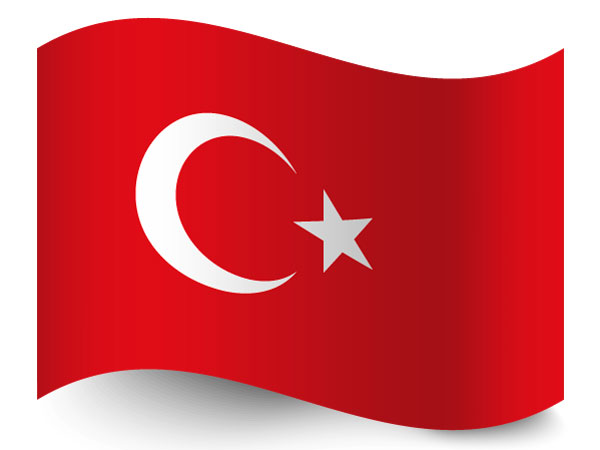 Flagge der Türkei