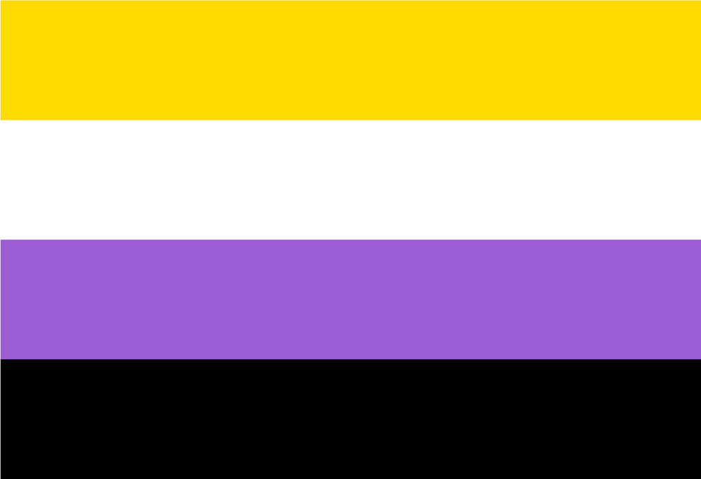 Non-Binary Prideflag