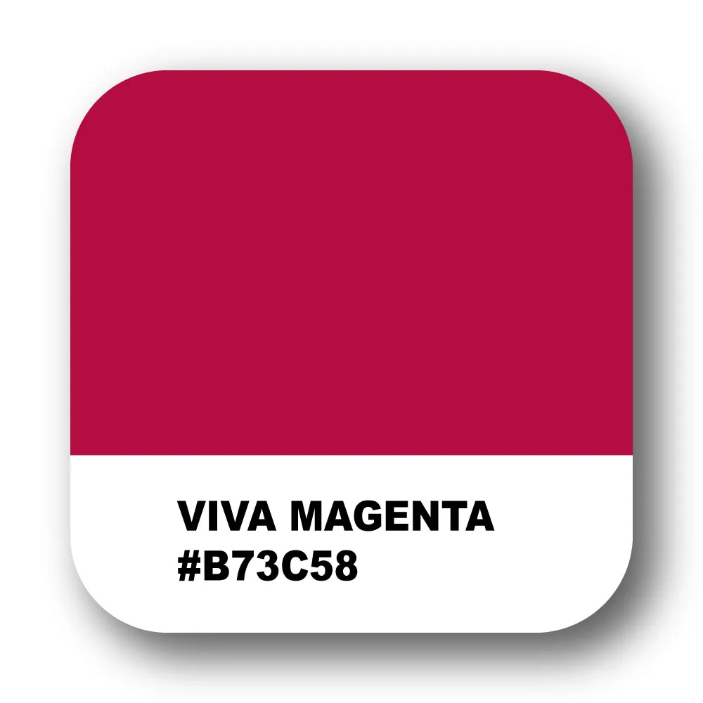 Farbe des Jahres 2023 Viva Magenta