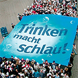 Quadratische Fan Banner bestellen