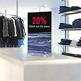 Tischbanner Q-Frame® T selbst gestalten