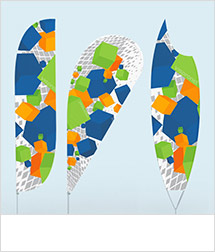 Bowflags® online gestalten - zur Auswahl