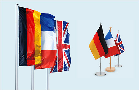 Nationalflaggen Overnight bestellen - zur Auswahl