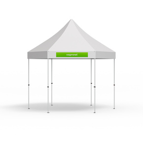 Wechselbanner  für Faltzelt / Faltpavillon Select Hexagon