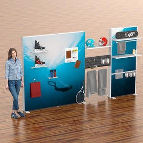Lightbox Messewand flex - Erweiterungen & Add-Ons
