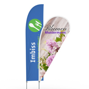 Beachflag fertige Motive