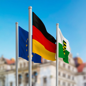 Flaggen für öffentliche Einrichtungen