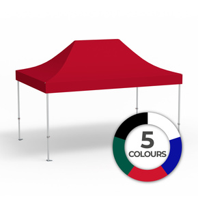 Einfarbige Faltpavillons