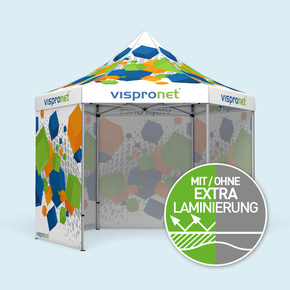 Faltzelt & Faltpavillon Hexagon 4&nbsp;m