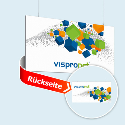 Werberahmen Q-Frame&reg; - Deckenhänger im Querformat