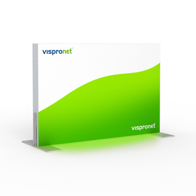 Display Wand Q-Frame&reg; LED - im Querformat, Profil 120 mm