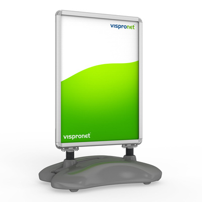 Kundenstopper Outdoor 1 - wasserbefüllbarer Fuß