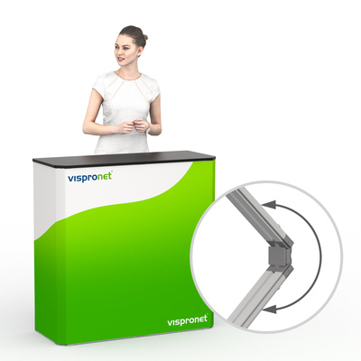 Messetheke Kederrahmen flex