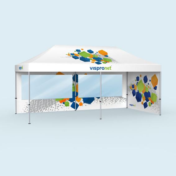 Wände:1x mit 2 Panoramafenstern, 1x Vollwand (Motive innen)