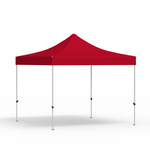 Faltpavillon Basic, 3 x 3 m, rot