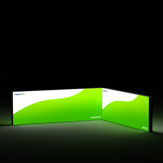 Eck-Modul, Systemhöhe 100 cm