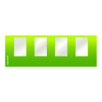 Wand mit 4 Fenstern, Wandbreite 6 m