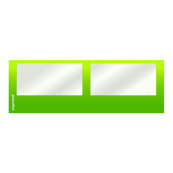 Wand mit Panoramafenster, Wandbreite 6 m, auch in 4,5 m oder 3 m