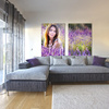 textile Poster mit Wandrahmen Q-Frame®, bedruckt mit eigenen Fotos