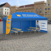 Faltzelt Select 3 x 6 m mit Wahlwerbung (Motive innen)