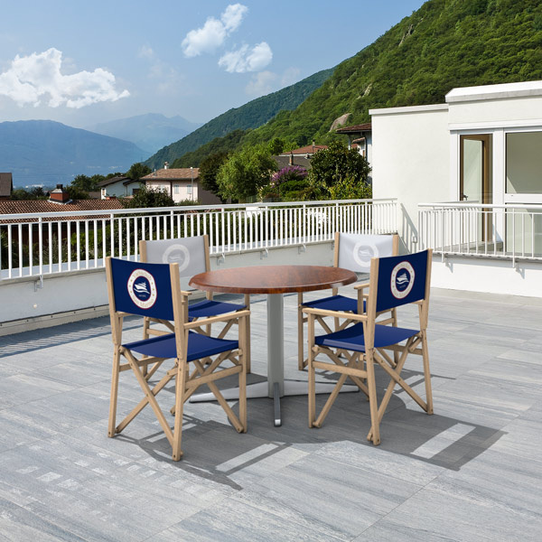 Regiestühle, individuell bedruckt