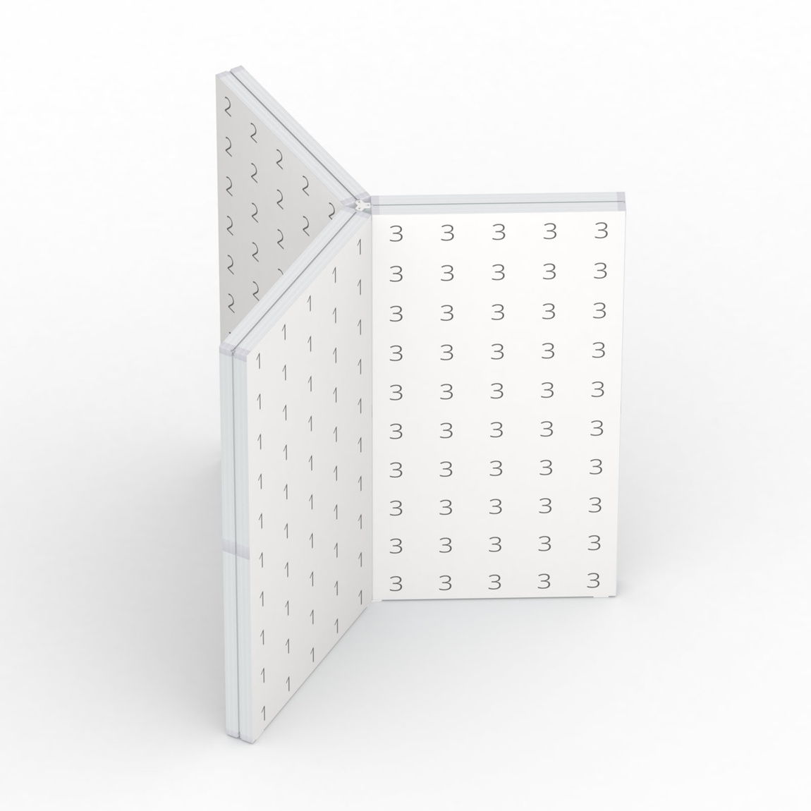 Hinweise zur Anordnung der Druckteile