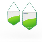 Autobanner gespitzte Unterkante, Größenübersicht