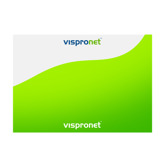 Aufkleber im Querformat