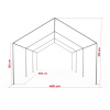 Maße Partyzelt Basic 4x6