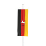 Bundesländerfahne: Bannerfahne Niedersachsen