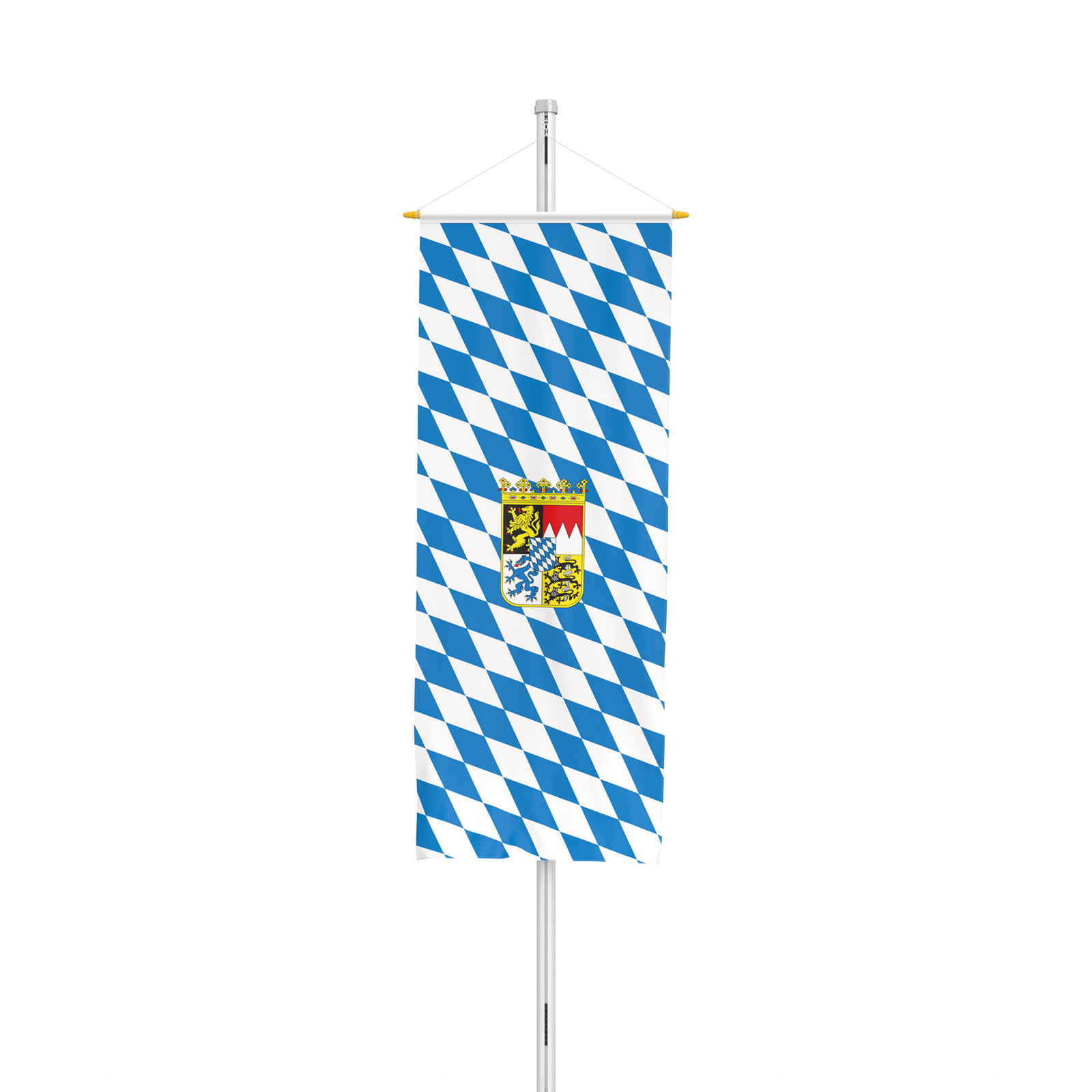 Bundesländerfahne: Bannerfahne Bayern