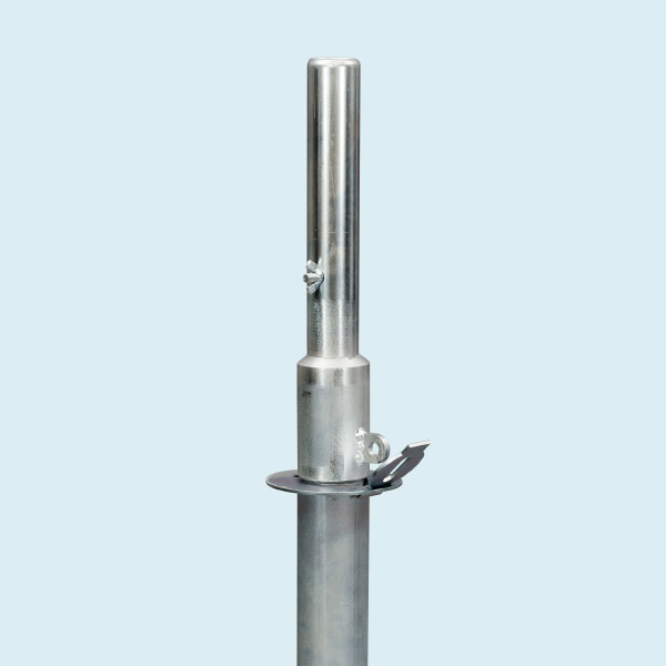 Bodenhülse 5 kg mit Dorn für Rohr ø 60 mm Zubehör für Großschirme