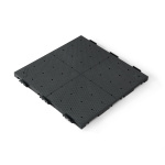 Bodenplatte mit Haken-Laschen-System, belastbar bis 130.000 kg/m²