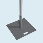 Bodenplatte mit Rotator 55 x 55 cm/19,7 kg