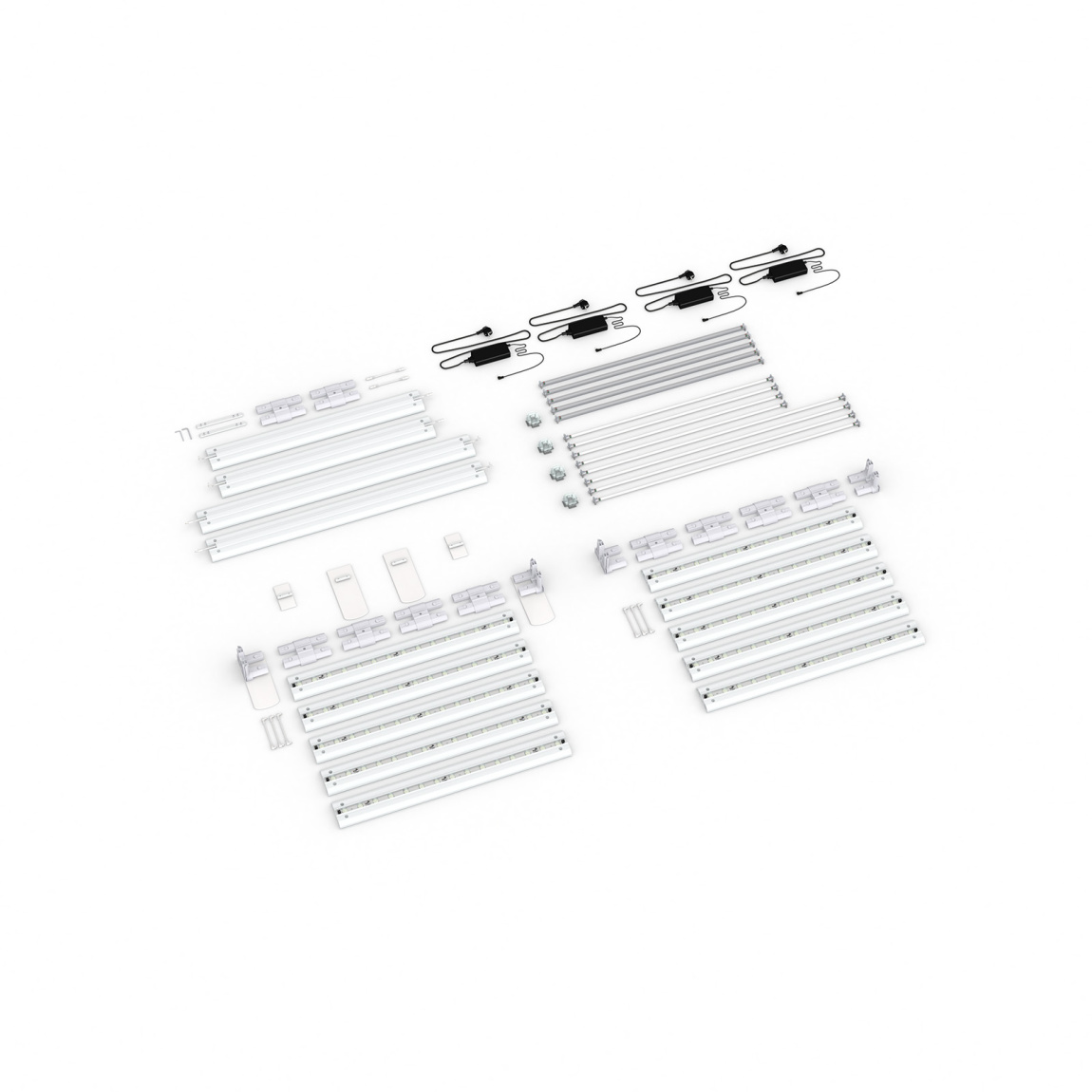 Lieferumfang: Anstellvariante, Systembreite 500cm, Systemhöhe 225cm