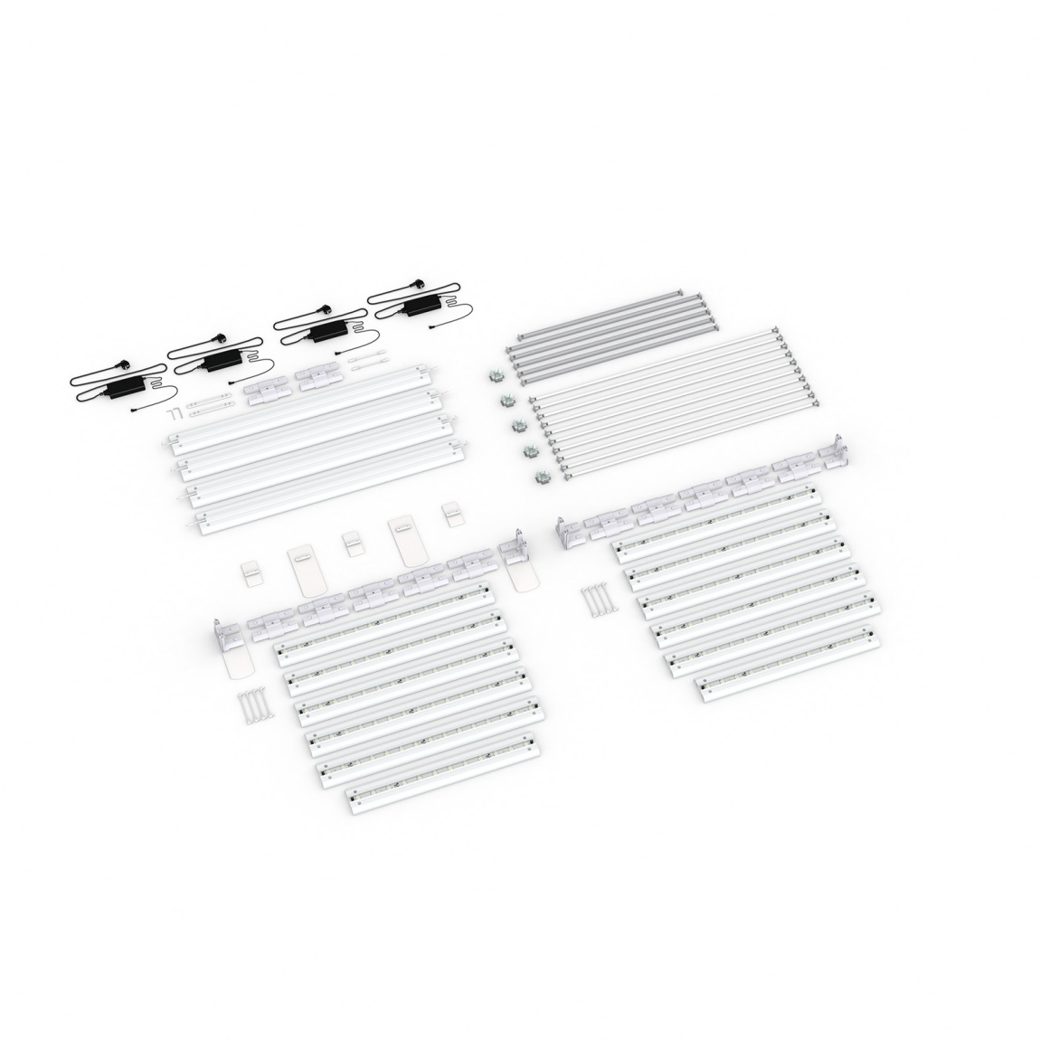 Lieferumfang: Anstellvariante, Systembreite 585cm, Systemhöhe 250cm