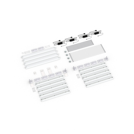 Lieferumfang: Anstellvariante, Systembreite 500cm, Systemhöhe 250cm