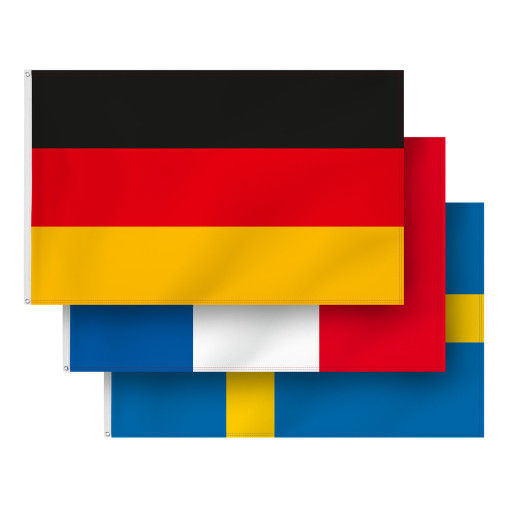 Nationalfahnen: Fahnen im Querformat, Deutschland Standard